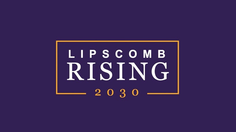 text reads: Lipscomb Rising