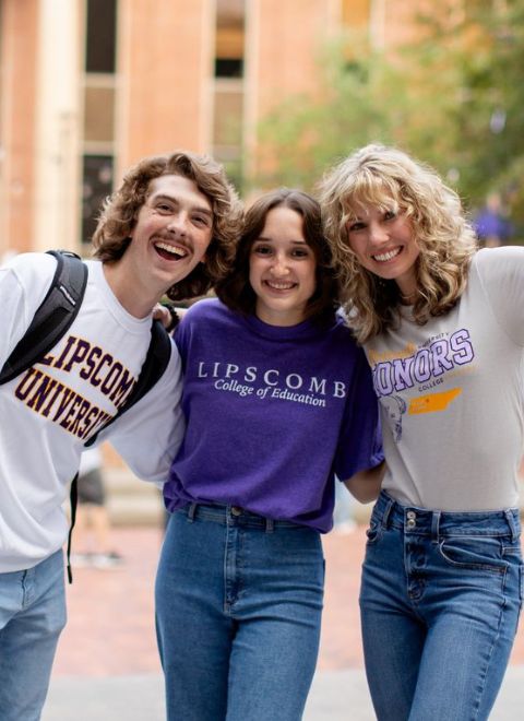 students together smiling