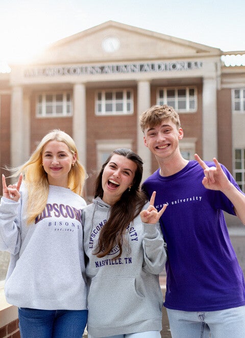 students smiling