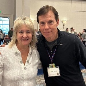 Drew Davis and his wife Cynthia
