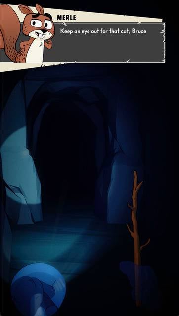 Screenshot of Dead Sea Squirrels graphic. 