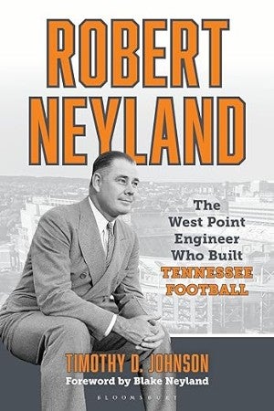 Cover of Tim Johnson's book about Robert Neyland 