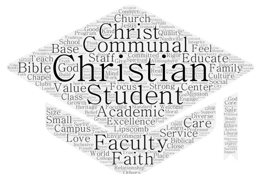 Presidential Search Distinctive Elements Word Cloud