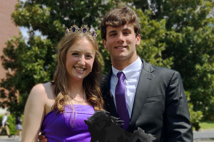 Tate Taylor and Adele Duncan, 2020-21 Mr. and Miss Lipscomb