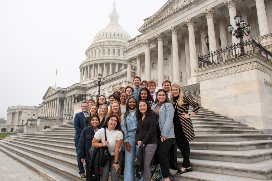 LJS students on the Washington D.C. trip