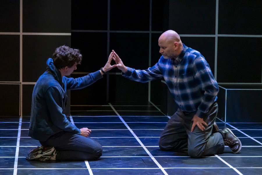 Nat McIntyre (right) in The Curious Incident of the Dog in the Night-time