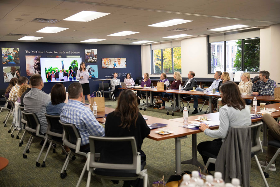 The Parent Leadership Council meeting