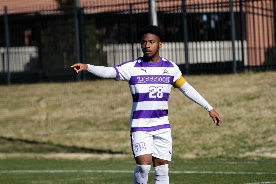 Bennie Harris as a student on the soccer field