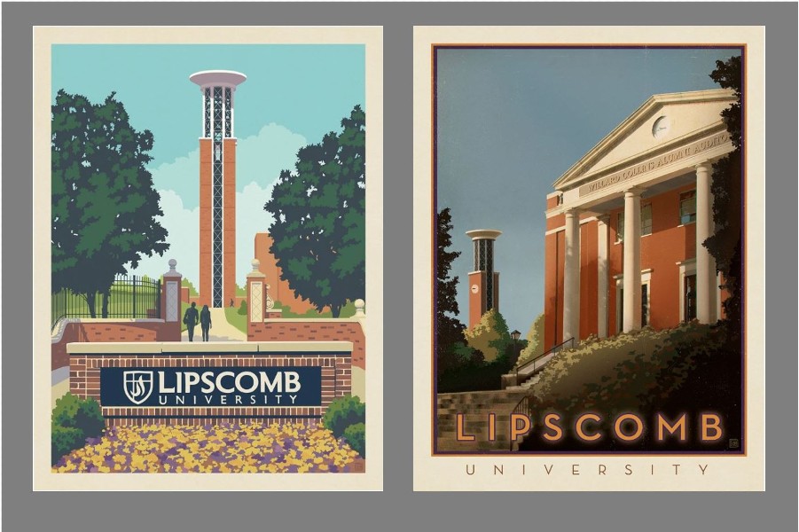 Posters for Lipscomb University by Anderson Design Group