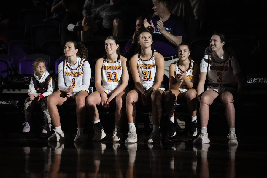 Seniors sitting on bench