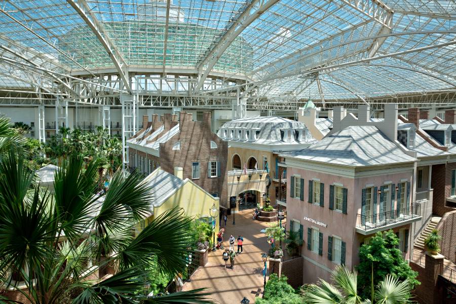 The Delta Atrium at the Opryland Resort