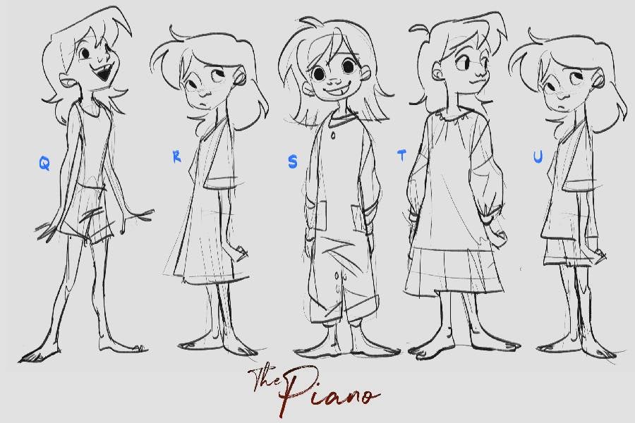 Sketches of Olivia