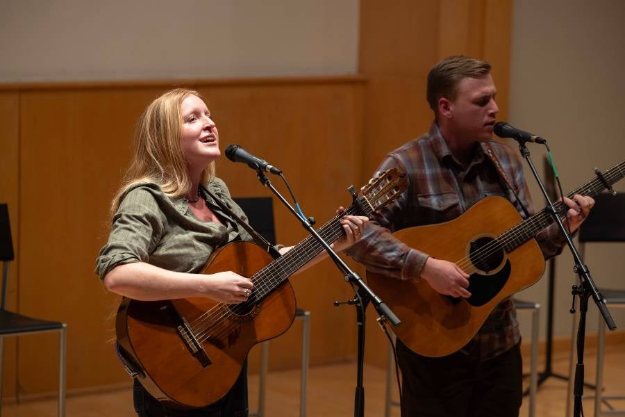 Nashville Americana duo River and Rail served as Imagine House’s first record label client.