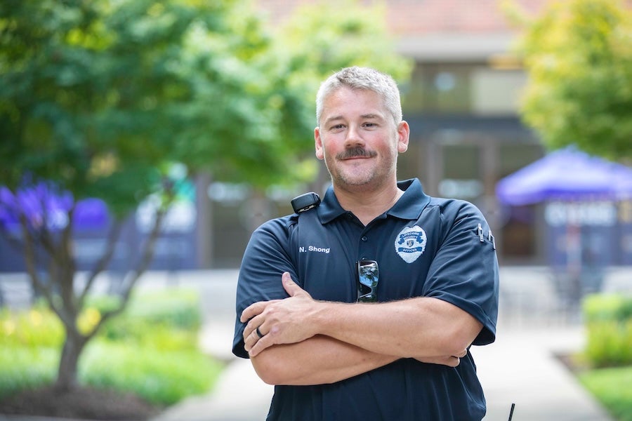 Call 966-7600 (or 7600 on a campus phone) or use a Blue Emergency Call Box located in all major areas of campus.