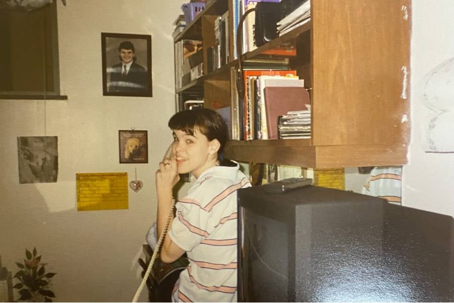 During her early years as a Lipscomb student, Trevathan lived in Fanning and often talked on the phone to her future husband, David. 