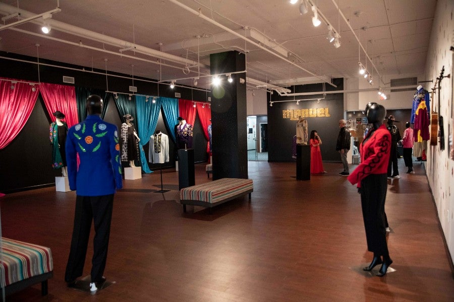 The Manuel exhibit at Lipscomb's art gallery