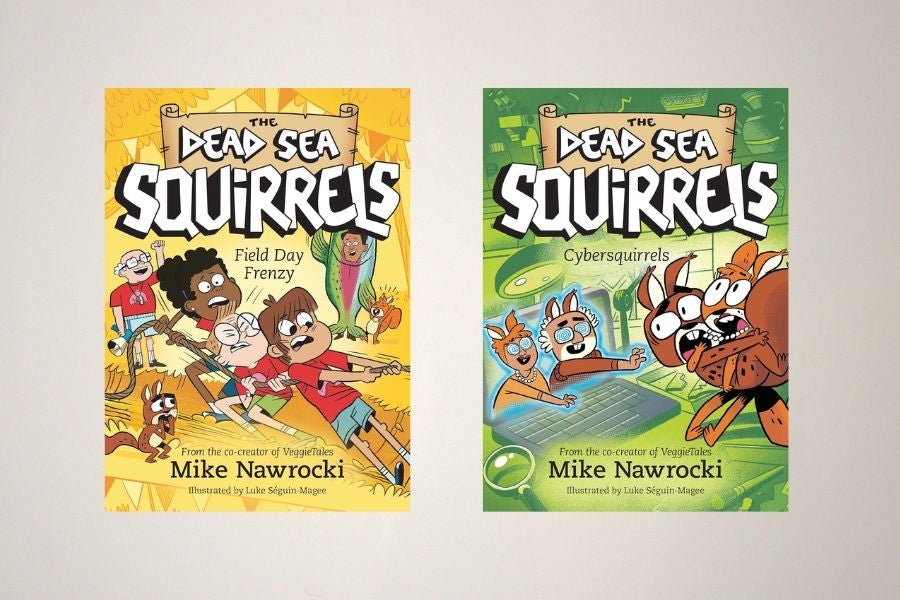 Dead Sea Squirrels Book Covers