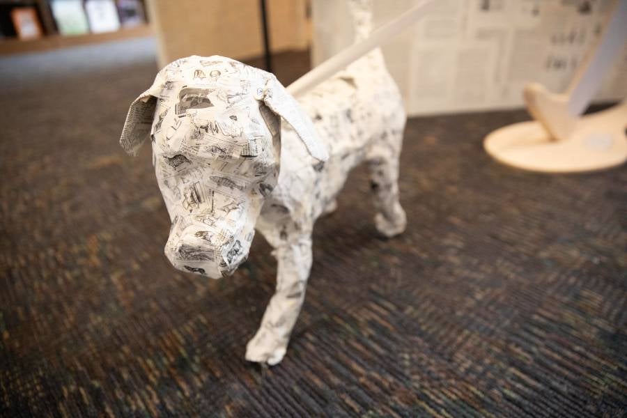 Paper dog