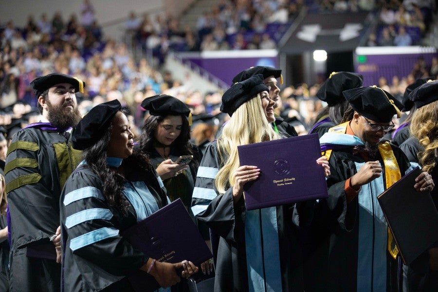 Ed.D. graduates at the May 2026 commencement ceremony.