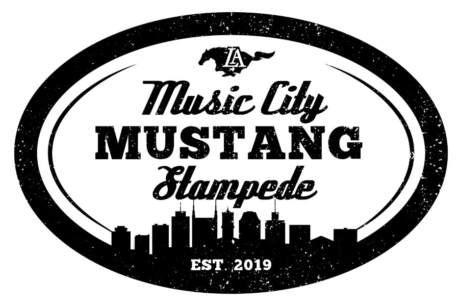 Logo for the Music City Mustang Stampede