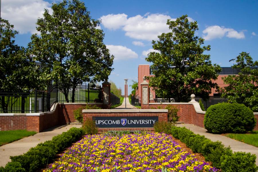 View of the Lipscomb campus