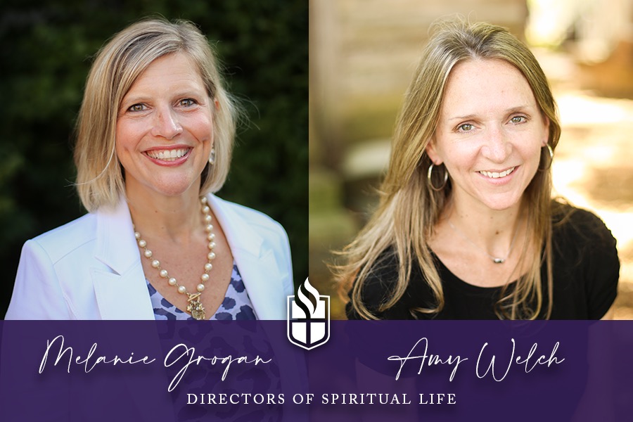 Melanie Grogan and Amy Welch co-lead as directors of spiritual life