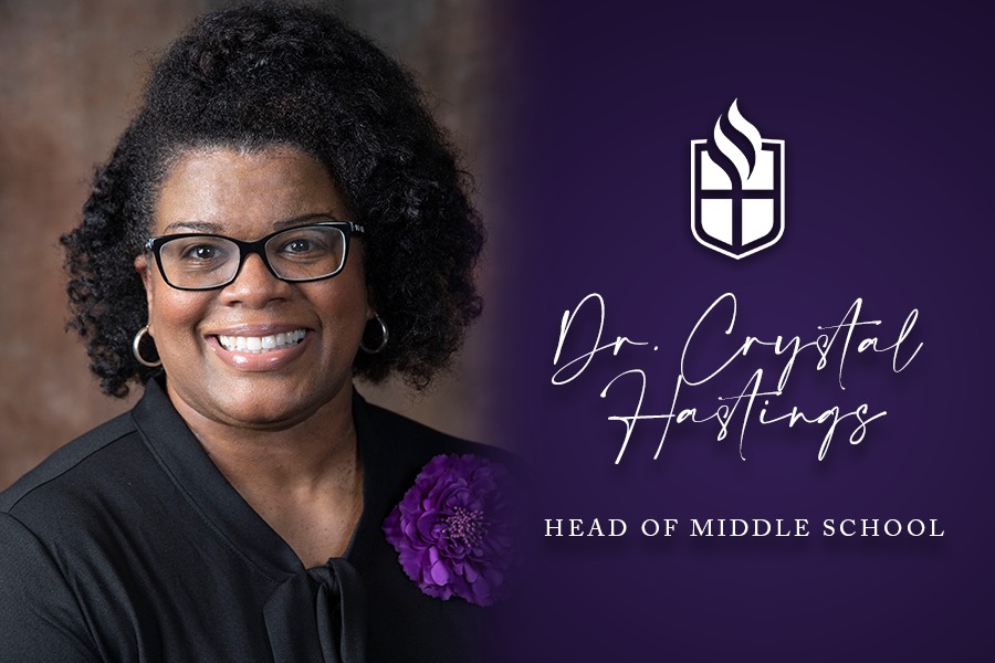 Dr. Crystal Hastings, head of middle school