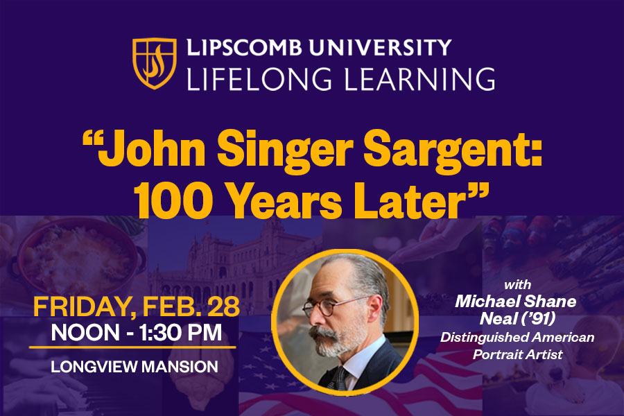 Spring Lifelong Learning Lunch & Learn: “John Singer Sargent”