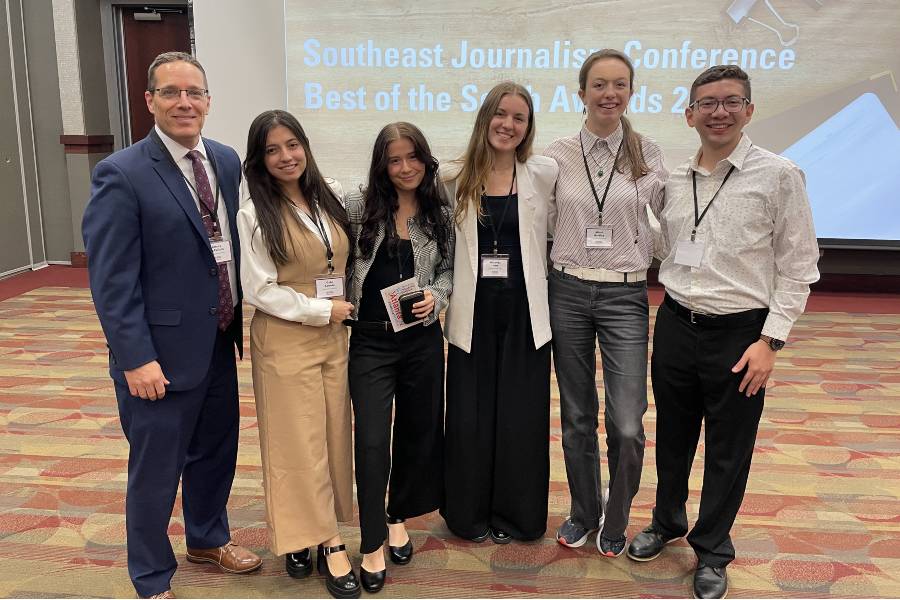 School of Communication students recognized for excellence at awards competitions