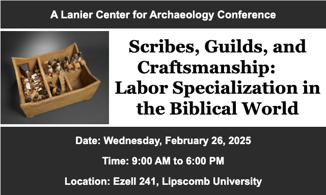 Scribes, Guilds, and Craftsmanship in the Biblical World