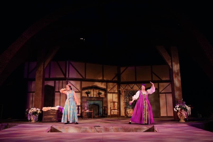 A scene from the Nashville Shakespeare Festival's "The Merry Wives of Windsor."