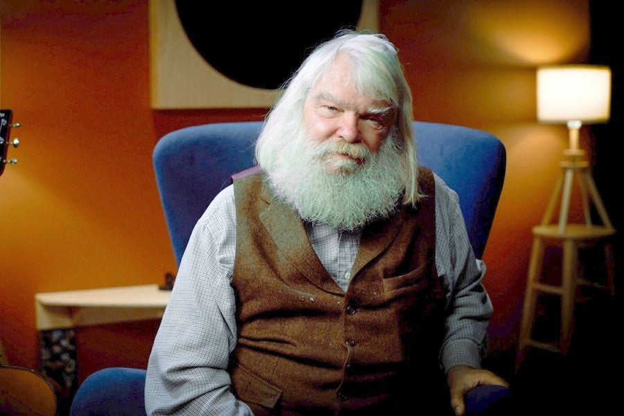 Photo of guest lecturer Malcolm Guite