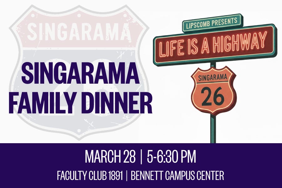 Singarama Family Dinner 2026 graphic
