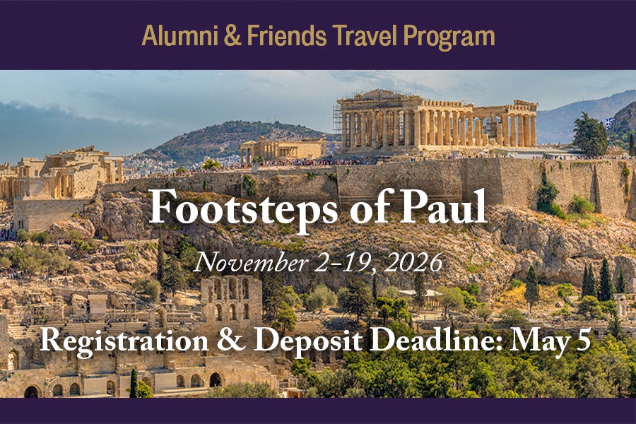 Lipscomb Alumni & Friends Travel "Footsteps of Paul" image