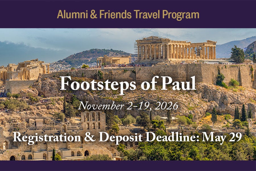 Lipscomb Alumni & Friends Travel "Footsteps of Paul" image