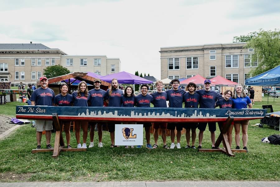 Concrete canoe team makes program history with first top-10 finish at national championships