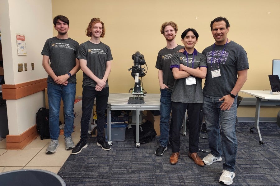 Students publish Lippy Robotics' latest work in AI learning for robots
