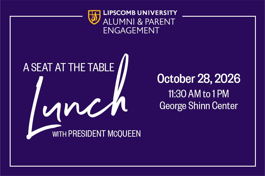 A Seat at the Table Lunch with Dr. McQueen