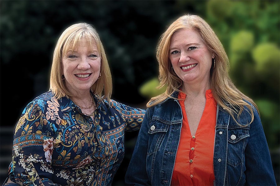 Lipscomb voice faculty Cindy Roberts and Shelley Schneider