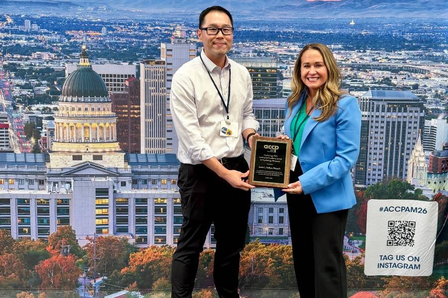 Pharmacy faculty recognized for research excellence, leadership and contributions to patient care