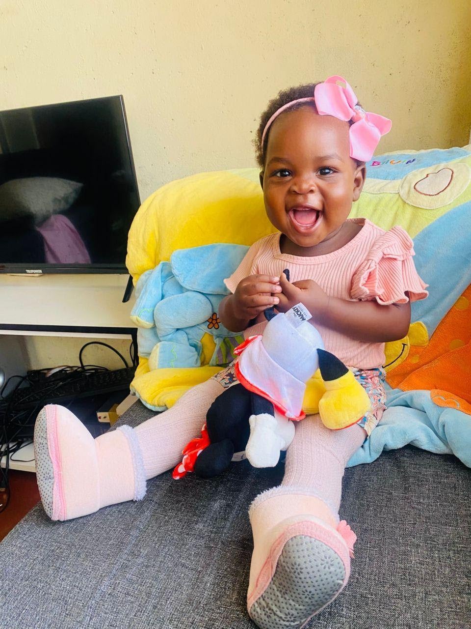 Smiling baby Alinane