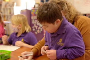 An inclusionary learning classroom at Solly School