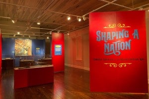 the Shaping America at the Polk home museum, co-curated by Kate Gunn