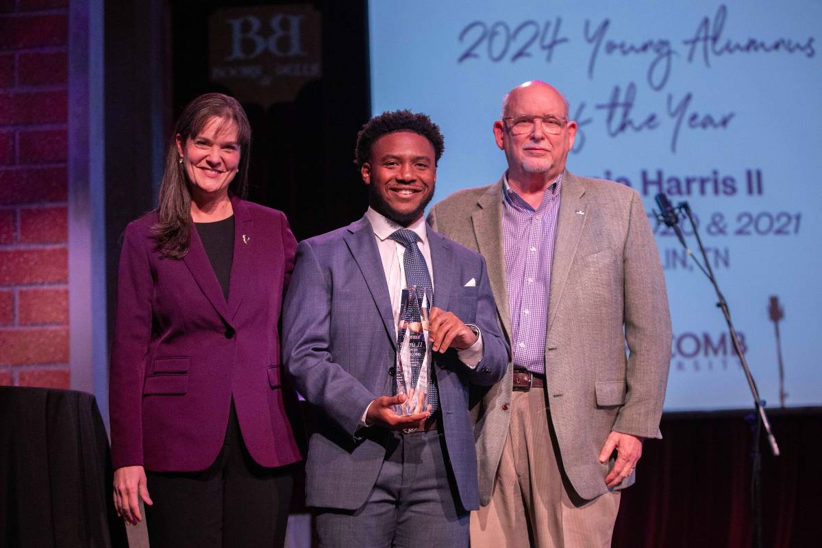 Bennie Harris at the awards presentations