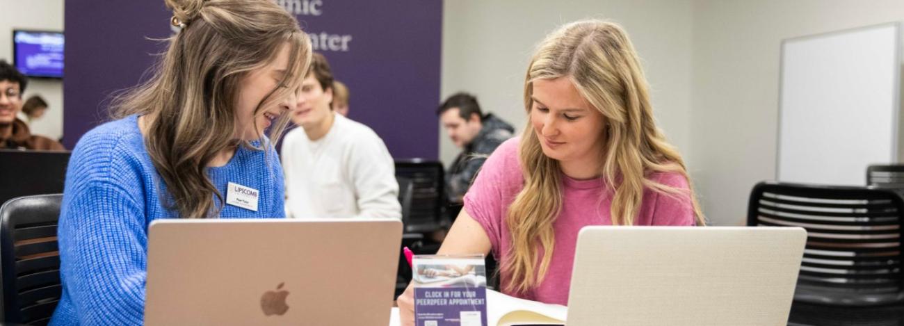 Students peer tutoring