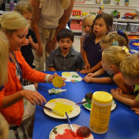 Solly School Arts and Crafts in an Integrated Classroom