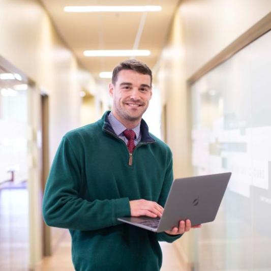 Headshot of graduate student in the HCI program