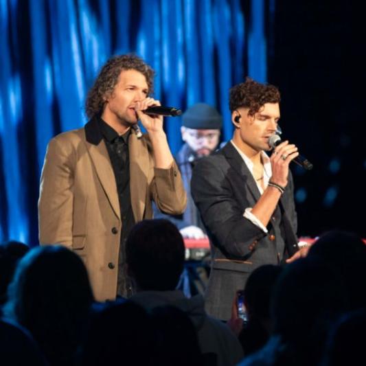 For King & Country sing in The Gathering