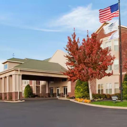 Hotel front entrance