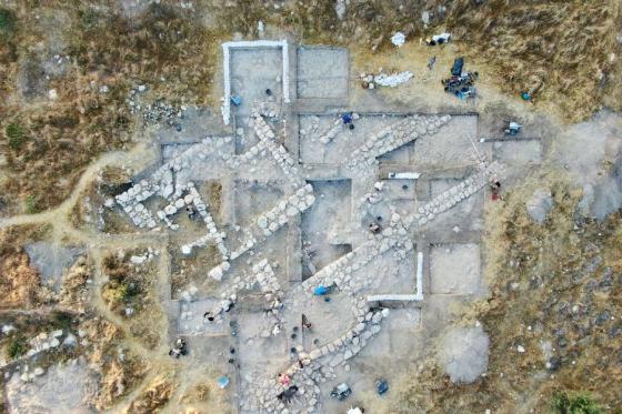 Tel Burna excavation site